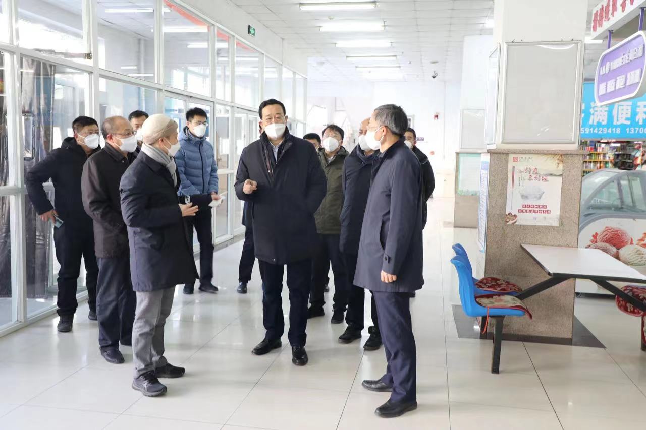 王明玉在沈阳督导检查高校疫情防控工作