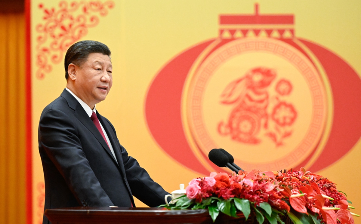 中共中央国务院举行春节团拜会 习近平发表讲话